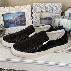AE Woven Faux Leather Slip On Sneakers *Brand New Condition*